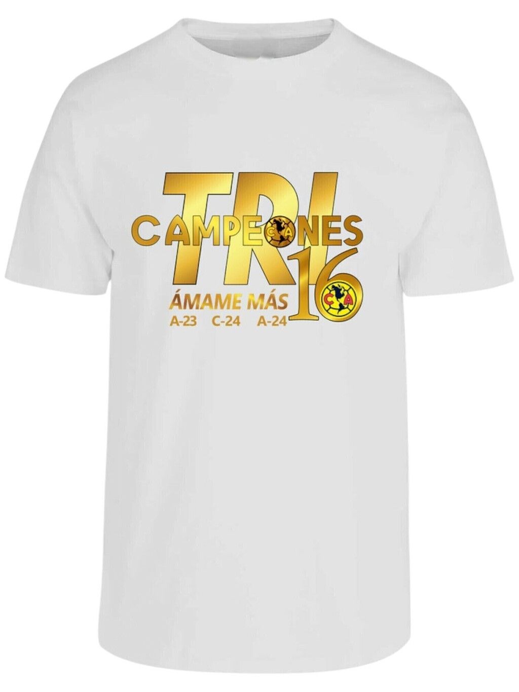 Playera america tricampeon campeon tricampeones 2024
