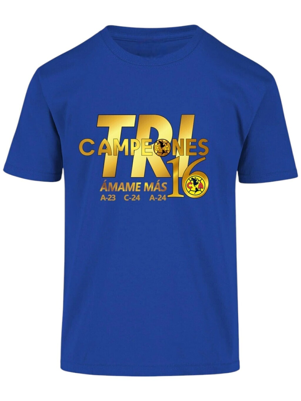 Playera america tricampeon campeon tricampeones 2024