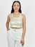 CROP TOP FOIL - Eva Miller