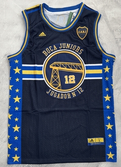 Camiseta Basquet Boca Juniors II