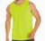 Camiseta regata dry fit amarelo neon