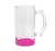 Caneca cristal vidro degrade livesub - 475 ml rosa