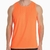 Camiseta regata dry fit laranja neon