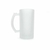 Caneca jateada vidro - 475 ml fosco