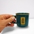 Caneca Zaro Café Verde com borda dourada 200ml - loja online