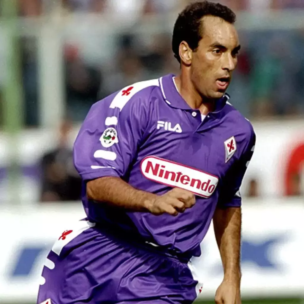 Camiseta retro fiorentina sale