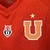 Camisa Universidad do Chile Goleiro I 23/24 - Torcedor Adidas Masculina - Vermelha com detalhes em verde - loja online
