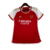 Camisa Arsenal I 23/24 -Torcedor Adidas Feminina - Vermelha com detalhes em branco e dourado