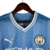 Camisa Manchester City I 23/24 - Torcedor Puma Feminina - Azul com detalhes em branco na internet