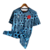 Camisa Dinamarca Treino 23/24 - Torcedor Hummel Masculina - Azul com detalhes em preto e vermelho - comprar online