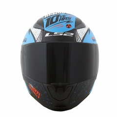 CAPACETE LS2 RAPID THUNDER MATTE BLUE/BLK/ORG - comprar online