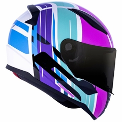 CAPACETE LS2 FF353 RAPID FLAG ROSA