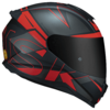 CAPACETE RAZOR AXIAL MATTE BLK RED