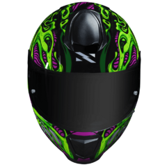 CAPACETE NORISK RAZOR PARASITE VERDE - comprar online