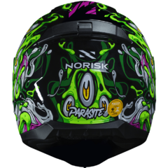 CAPACETE NORISK RAZOR PARASITE VERDE - Loja Helmet