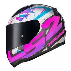 CAPACETE LS2 RAPID TAGLINE ROSA na internet