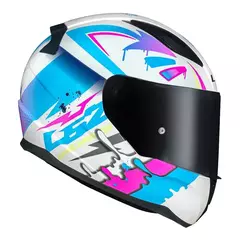 CAPACETE LS2 RAPID TAGLINE ROSA