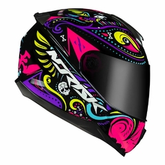 CAPACETE NORISK RAZOR CIRCUS ROSA