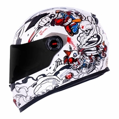 CAPACETE LS2 CLASSIC CRAZY CLOWN na internet