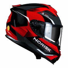 CAPACETE NORISK STRADA DRIVE VERMELHO