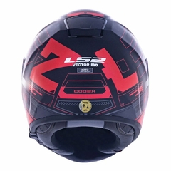 CAPACETE LS2 FF397 VECTOR FREQUENCY VERMELHO - Loja Helmet