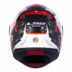 CAPACETE LS2 RAPID NAUGHTY BRANCO - Loja Helmet