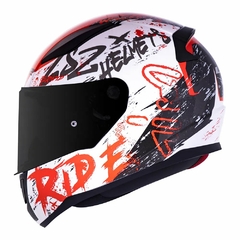 CAPACETE LS2 RAPID NAUGHTY BRANCO na internet