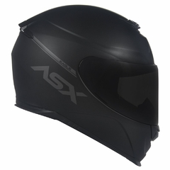 CAPACETE ASX EAGLE SOLID FOSCO PRETO