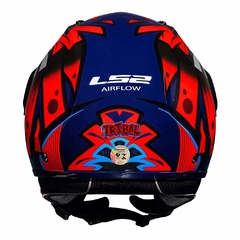 CAPACETE LS2 AIRFLOW TRIBAL LARANJA - Loja Helmet