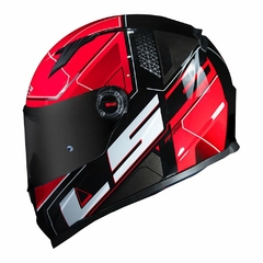 CAPACETE LS2 CLASSIC FF358 ULTRA VERMELHO na internet