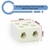 Kit 10 Conectores De Porcelana 600V 50A Cabo 16mm² Bipolar - comprar online