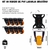 Kit 08 Rodizios Giratórios De PVC 80Kg Reforçados 3" 76mm - comprar online