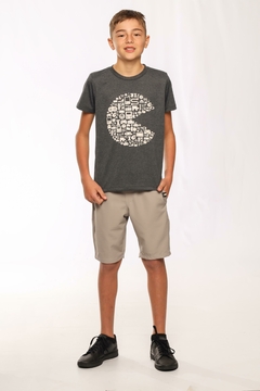 T.SHIRT JUVENIL MEIA MALHA 30.1 PENTEADA PLAY ON - comprar online