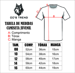 Imagem do T.SHIRT JUVENIL MEIA MALHA 30.1 PENTEADA SELECT