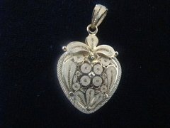 Dije de Corazón en Filigrana. Oro de 18 Kilates - comprar online