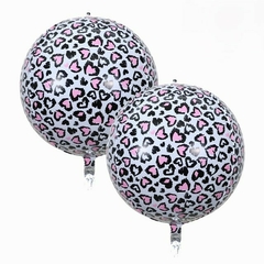 Globo Esfera Animal Print 22´´ - comprar online