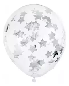 Globo de Latex con confetti 12´´ - comprar online