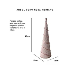 Árbol Cono Rosa x unidad - comprar online