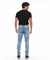 Calça Masculina Jeans Lycra Skinny Super Destroyed na internet