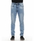 Calça Masculina Jeans Lycra Skinny Super Destroyed - comprar online