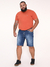Bermuda Masculina Jeans Lycra Plus Skinny - Stone - comprar online