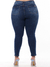 Calça Feminina Jeans Lycra Plus Skinny - comprar online