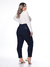 Calça Feminina Jeans Lycra Plus Slouchy - comprar online