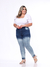 Calça Feminina Jeans Plus Size Skinny