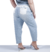 Calça Feminina Jeans Plus Mom PatchWork - comprar online
