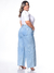 Calça Feminina Jeans Plus WideLeg Barra A Fio E Cinto L2/2 na internet