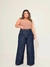 Calça Feminina Jeans Plus Wide Leg