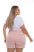 Shorts Feminino Sarja Plus Clochard Rosa - comprar online