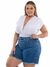 Shorts Feminino Jeans Plus Boyfriend - loja online