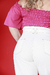 Calça Feminina Plus Size Mom - Off White - Razon Jeans